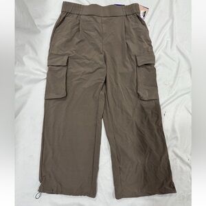 JoyLab Olive Cargo Straight-Leg Pants